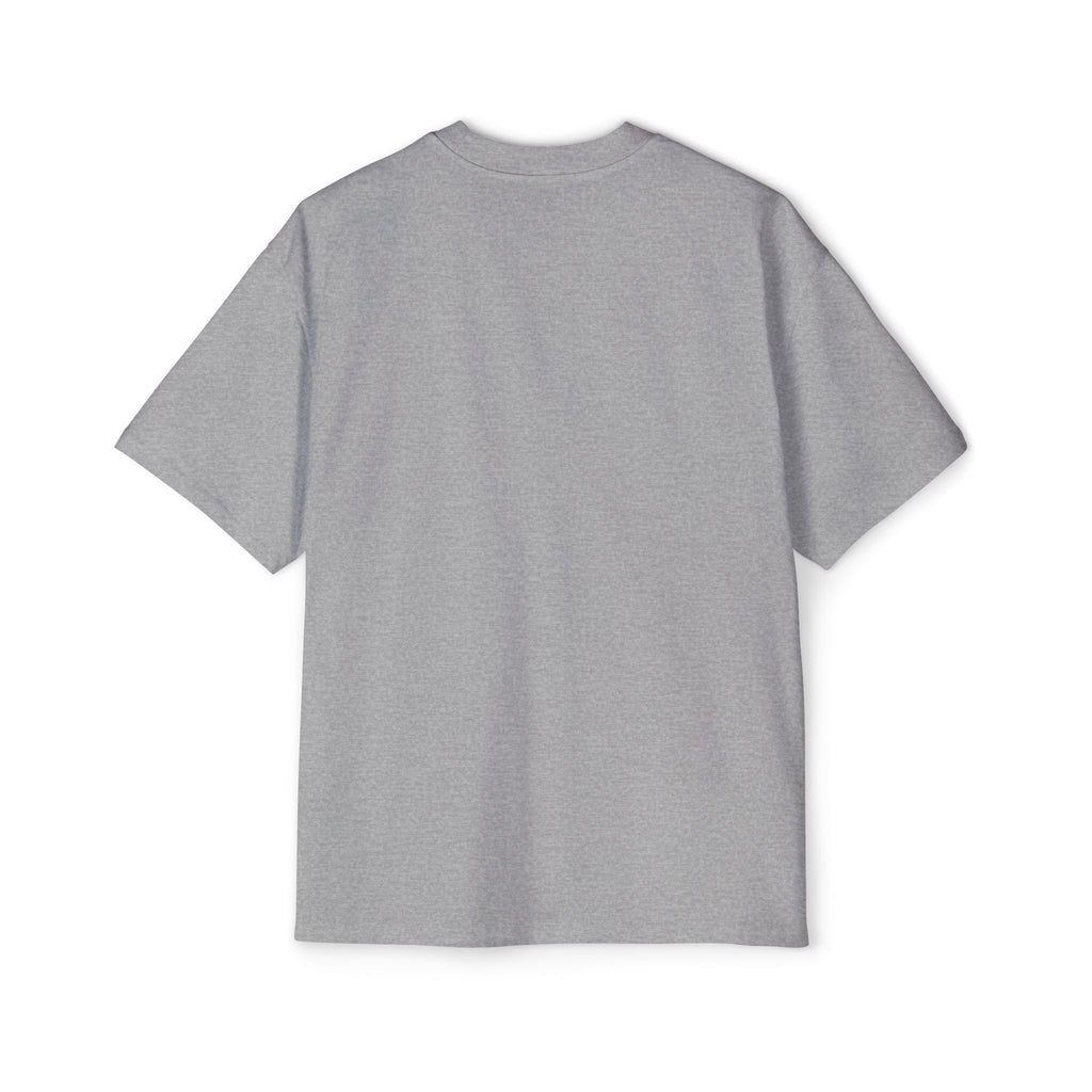 Copy of Oversized Tee — 'Fear No Evil' Angel Graphic Chest & Back Print
