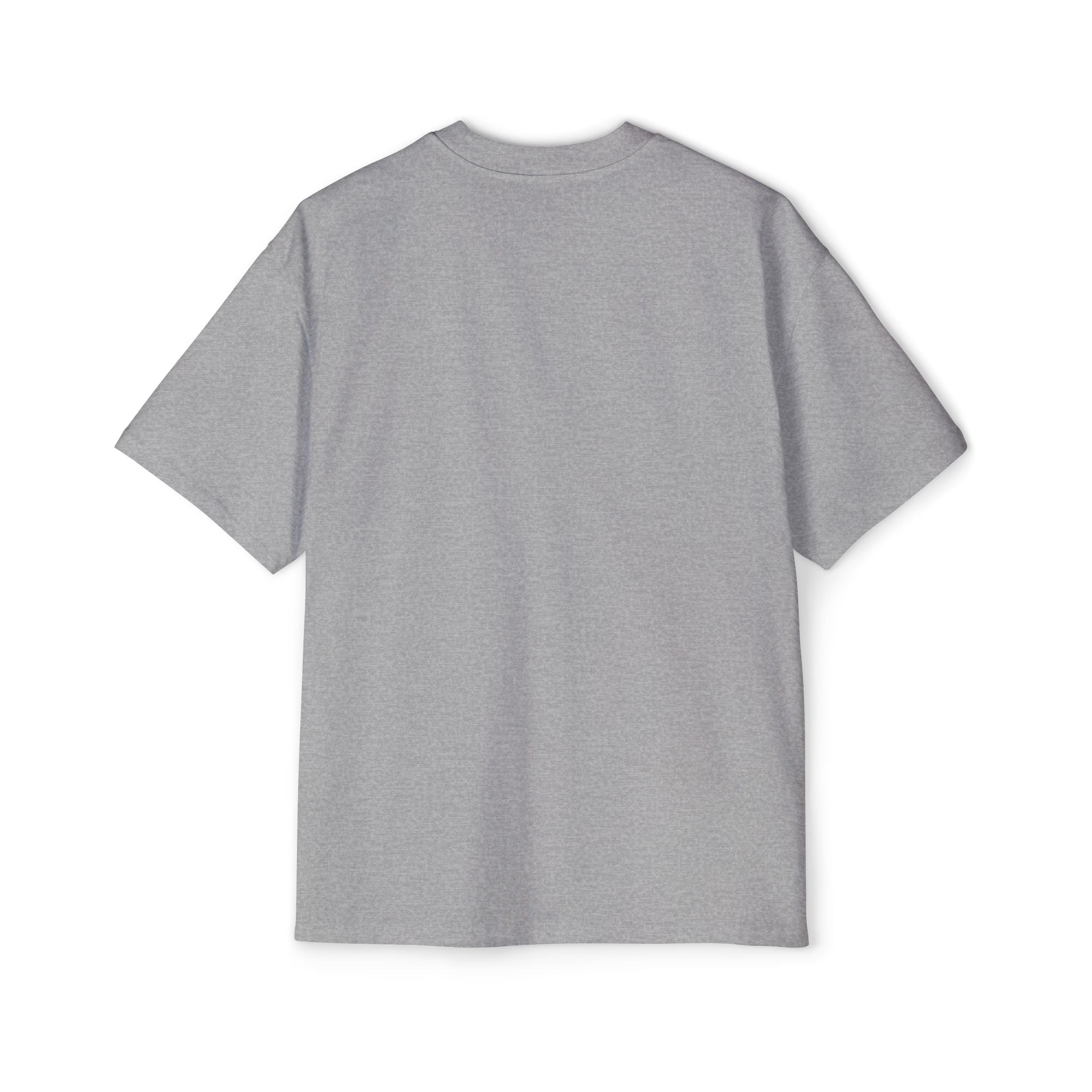 Copy of Oversized Tee — 'Fear No Evil' Angel Graphic Chest & Back Print