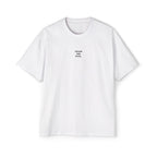 Oversized Tee — 'Fear No Evil' Angel Graphic Chest & Back Print