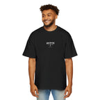 Copy of Oversized Tee — 'Fear No Evil' Angel Graphic Chest & Back Print
