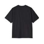 Copy of Oversized Tee — 'Fear No Evil' Angel Graphic Chest & Back Print