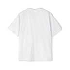 Copy of Oversized Tee — 'Fear No Evil' Angel Graphic Chest & Back Print