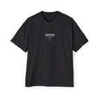 Copy of Oversized Tee — 'Fear No Evil' Angel Graphic Chest & Back Print