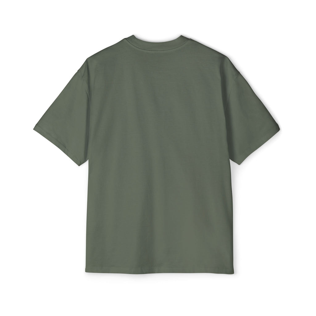 Copy of Oversized Tee — 'Fear No Evil' Angel Graphic Chest & Back Print