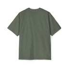 Copy of Oversized Tee — 'Fear No Evil' Angel Graphic Chest & Back Print