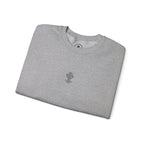 Christian Cross Crewneck Sweatshirt — Vintage Jesus Carrying Cross Graphic